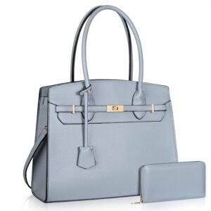 Top Handbags for Women, Adjustable Strap Work Satchel with Wallet – Stylish Shoulder & Crossbody Bag
