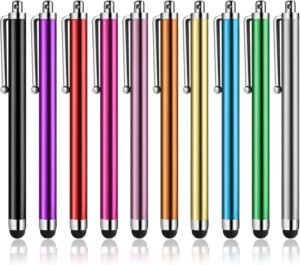 Abiarst Stylus Pens for Touch Screens – High Precision Universal Capacitive Stylus, 10-Pack