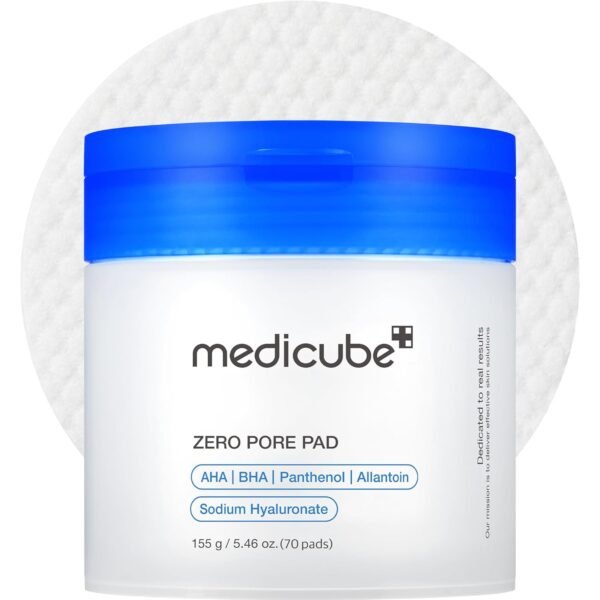 medicube Zero Pore Pad 2.0 exfoliating toner pads for pore care