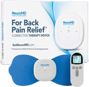 NeuroMD NMES Wireless Muscle Stimulator Model SM9113 – Portable Device for Temporary Relief of Sore & Aching Muscles