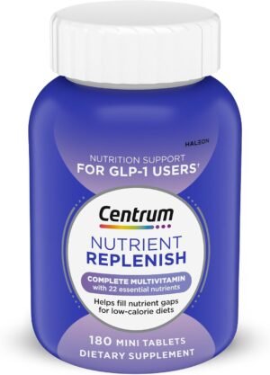 Centrum Nutrient Replenish Complete Multivitamin 180 Tablets