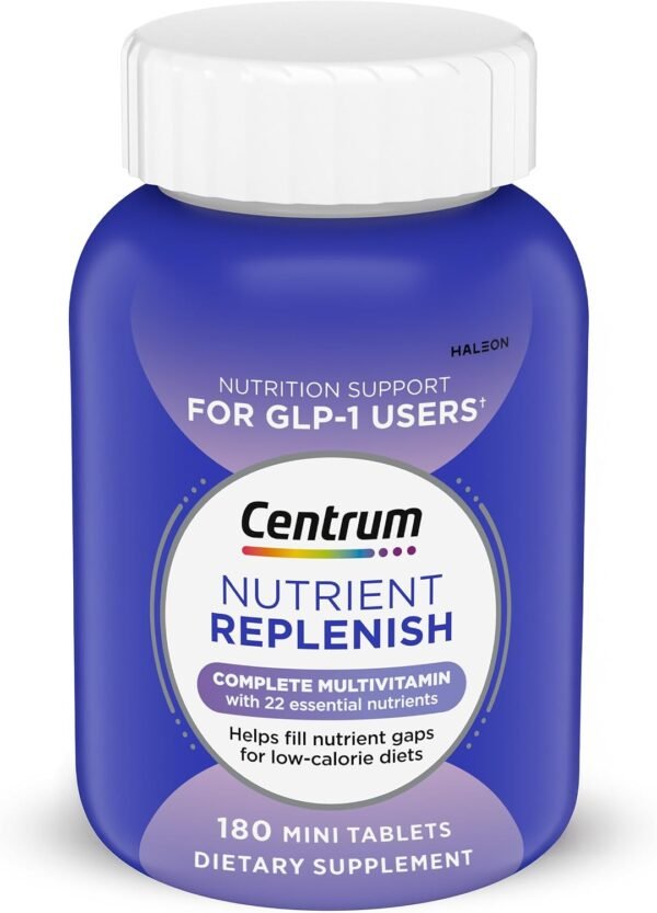 Centrum Nutrient Replenish Complete Multivitamin 180 Tablets